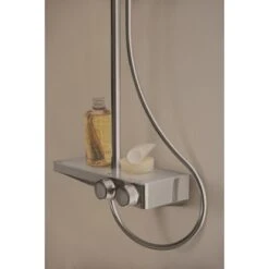 Ideal Standard Duschsystem Ceratherm S200 Mit Ablage Und Runder Handbrause Chrom -Geschäft Für Duschzubehör 4015413350815 3049 AB 08