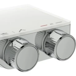 Ideal Standard Duschsystem Ceratherm S200 Mit Ablage Und Runder Handbrause Chrom -Geschäft Für Duschzubehör 4015413350815 3049 CU 05