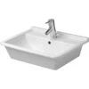 Duravit Einbauwaschbecken Starck 3 56 Cm Weiß Mit Waschtisch + 1 Hahnloch -Geschäft Für Duschzubehör 4021534223297 001