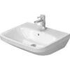 Duravit Waschbecken DuraStyle 55 Cm Weiß Mit Überlauf 1 Hahnloch -Geschäft Für Duschzubehör 4021534850998 001