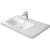 Duravit Möbelwaschbecken DuraStyle 80 Cm Weiß Mit 1 Hahnloch Becken L -Geschäft Für Duschzubehör 4021534894251 001
