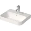 Duravit Aufsatzbecken Happy D.2 Plus Weiß Hochglanz 17 Cm X 50 Cm X 40 Cm -Geschäft Für Duschzubehör 4053424896830 2438 S 01