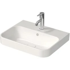 Duravit Aufsatzbecken Happy D.2 Plus Weiß Hochglanz 17 Cm X 50 Cm X 40 Cm