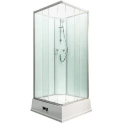 Schulte Komplettduschkabine Korfu II Mit Boiler Pumpe Alu-Natur Hellgrün 13 Schulte Komplettduschkabine Korfu II Mit Boiler Pumpe Alu-Natur Hellgrün -Geschäft Für Duschzubehör 4060991009792 2053 3