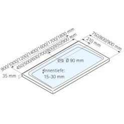 Schulte Duschwanne Rechteck Extra-flach Alpinweiß Inkl.Füße & Ablauf 75 X 160 Cm -Geschäft Für Duschzubehör 4060991011580 2053 3