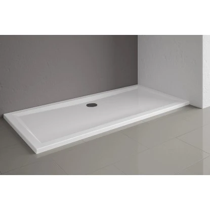 Schulte Duschwanne Rechteck Extra-flach Alpinweiß Inkl.Füße & Ablauf 80 X 170 Cm 4 Schulte Duschwanne Rechteck Extra-flach Alpinweiß Inkl.Füße & Ablauf 80 X 170 Cm – Bild 2