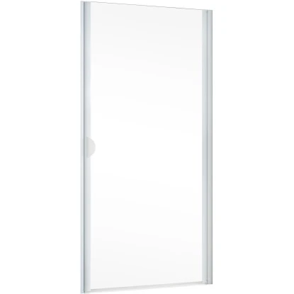 Schulte Drehtür Logo Echtglas Weiß 80 Cm X 180 Cm 4 Schulte Drehtür Logo Echtglas Weiß 80 Cm X 180 Cm – Bild 2