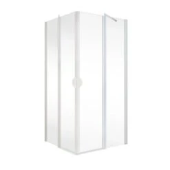 Schulte Sunny Eckeinstieg 4-tlg. Mit Drehtüren 80 X 80 X 180 Cm Weiß -Geschäft Für Duschzubehör 4060991013805 2