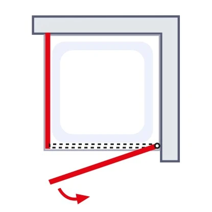 Schulte Alexa Style 2.0 Drehtür Inklusive Seitenwand 90 X 80 X 192 Cm 5 Schulte Alexa Style 2.0 Drehtür Inklusive Seitenwand 90 X 80 X 192 Cm – Bild 3