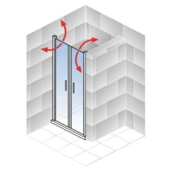 Schulte Alexa Style 2.0 Pendeltür In Nische 80 X 192 Cm -Geschäft Für Duschzubehör 4060991018497 5