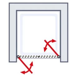 Schulte Alexa Style 2.0 Pendeltür In Nische 80 X 192 Cm -Geschäft Für Duschzubehör 4060991018497 6