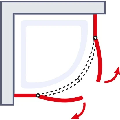 Schulte Runddusche Alexa Style 2.0 Echtglas 4-tlg. Alu-Natur 90 Cm X 90 Cm 6 Schulte Runddusche Alexa Style 2.0 Echtglas 4-tlg. Alu-Natur 90 Cm X 90 Cm – Bild 4