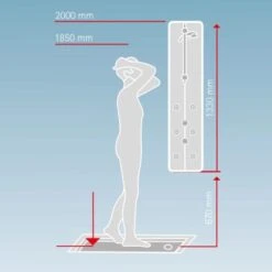 Schulte Dusch Master Rain Mit Thermostat Und Tellerkopfbrause -Geschäft Für Duschzubehör 4060991035418 2053 6