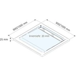 Schulte ExpressPlus Duschwanne Mit Rinne Extraflach 90x90cm -Geschäft Für Duschzubehör 4060991037115 2053 5