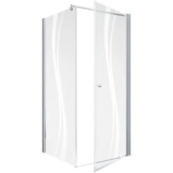 Schulte ExpressPlus Drehtür Seitenwand AlexaStyle2.0Dekor Liane 80cm -Geschäft Für Duschzubehör 4060991037535 2053 2