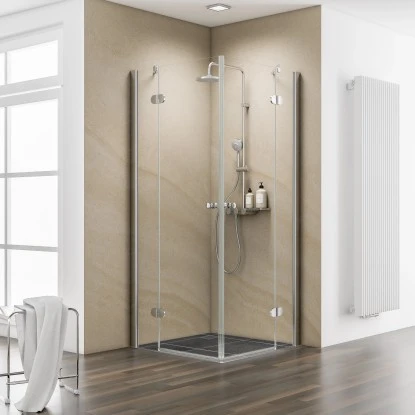 Schulte ExpressPlus Eckeinstieg 4-tlg. MasterClass Chromoptik 79,2-81,2x200cm 3 Schulte ExpressPlus Eckeinstieg 4-tlg. MasterClass Chromoptik 79,2-81,2x200cm