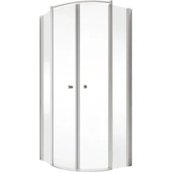 Schulte ExpressPlus Runddusche Garant 4-tlg. Alu-Natur Radius 55cm -Geschäft Für Duschzubehör 4060991038679 2053 2