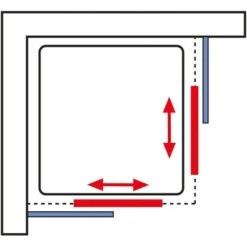 Schulte ExpressPlus Eckeinstieg Sunny Sicherheitsglas Chromoptik 190x80cm -Geschäft Für Duschzubehör 4060991050411 2053 6