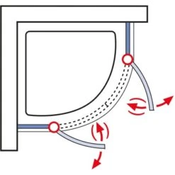 Schulte ExpressPlus Runddusche Garant Mit Duschwanne Chromoptik 200x90x90 18 Schulte ExpressPlus Runddusche Garant Mit Duschwanne Chromoptik 200x90x90 -Geschäft Für Duschzubehör 4060991055973 2053 6