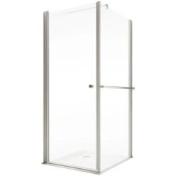 Schulte ExpressPlus Set Duschkabine Mit Drehtür Garant Mit Duschwanne 200x80 -Geschäft Für Duschzubehör 4060991056222 2053 2