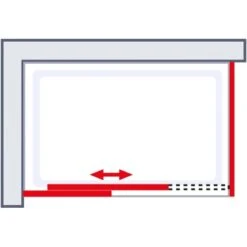 Schulte Alexa Style 2.0 Schiebetür Inkl. Seitenwand BlackStyle 120 X 80 X 200cm -Geschäft Für Duschzubehör 4060991056710 2053 6