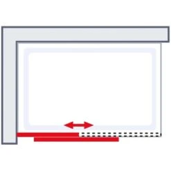 Schulte Alexa Style 2.0 Duschwand Walk In Schiebetür BlackStyle120 X 200cm -Geschäft Für Duschzubehör 4060991056734 2053 6