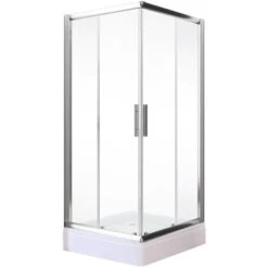 Schulte ExpressPlus Set Eckeinstieg Kristall/Trend Mit Duschwanne 185x80cm 12 Schulte ExpressPlus Set Eckeinstieg Kristall/Trend Mit Duschwanne 185x80cm -Geschäft Für Duschzubehör 4060991056970 2053 2