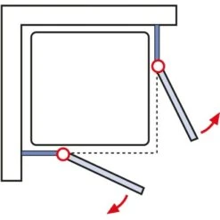 Schulte ExpressPlus Set Eckeinstieg Kristall/Trend Mit Duschwanne 185x80cm 16 Schulte ExpressPlus Set Eckeinstieg Kristall/Trend Mit Duschwanne 185x80cm -Geschäft Für Duschzubehör 4060991056970 2053 6