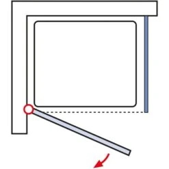 Schulte ExpressPlus Set Duschkabine Mit Drehtür AlexaStyle2.0 Mit DW 192x80cm -Geschäft Für Duschzubehör 4060991057038 2053 6