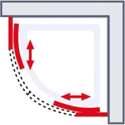 Schulte ExpressPlus Wellnesskabine Rhodos Mit Schiebetür Alu Natur 225x85x85cm -Geschäft Für Duschzubehör 4060991057212 2053 6