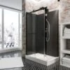 Schulte ExpressPlus Wellnesskabine Korsika Mit Schiebetür Schwarz 220x120x80cm -Geschäft Für Duschzubehör 4060991057229 2053 1