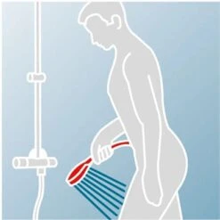 Schulte ExpressPlus Duschsystem Rain Classic Mit Thermostat Black Style Eckig -Geschäft Für Duschzubehör 4060991058806 2053 9