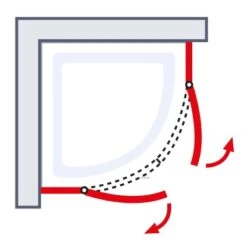 Schulte ExpressPlus Runddusche AlexaStyle2.0 90 X90 X 192 Cm Mit Radius: 550 Mm 12 Schulte ExpressPlus Runddusche AlexaStyle2.0 90 X90 X 192 Cm Mit Radius: 550 Mm -Geschäft Für Duschzubehör 4060991064067 2053 7 6