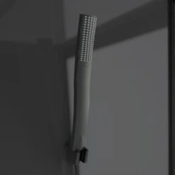 Schulte ExpressPlus Komplettdusche-Schiebetür Bali Mattschwarz 215 Cm X 115 Cm -Geschäft Für Duschzubehör 4060991074998 2053 CU 04