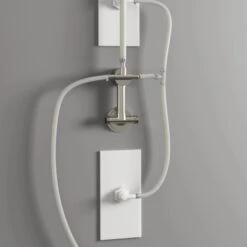 Schulte ExpressPlus Komplettdusche-Schiebetür Bali Mattschwarz 215 Cm X 115 Cm -Geschäft Für Duschzubehör 4060991074998 2053 CU 08