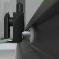 Schulte ExpressPlus Komplettdusche-Schiebetür Bali Mattschwarz 215 Cm X 115 Cm -Geschäft Für Duschzubehör 4060991074998 2053 CU 11