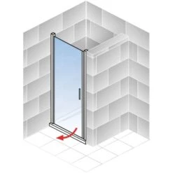 Schulte ExpressPlus Drehtür In Nische Trend 2.0 Alu Natur 200 Cm X 90 Cm 10 Schulte ExpressPlus Drehtür In Nische Trend 2.0 Alu Natur 200 Cm X 90 Cm -Geschäft Für Duschzubehör 4060991076022 2053 AI 01