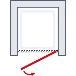 Schulte ExpressPlus Drehtür In Nische Trend 2.0 Mattschwarz 200 Cm X 90 Cm 10 Schulte ExpressPlus Drehtür In Nische Trend 2.0 Mattschwarz 200 Cm X 90 Cm -Geschäft Für Duschzubehör 4060991076039 2053 AI 01