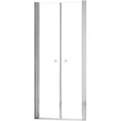 Schulte ExpressPlus Pendeltür In Nische Garant 2.0 Chromoptik 200 Cm X 90 Cm -Geschäft Für Duschzubehör 4060991076343 2053 S 01