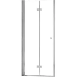 Schulte ExpressPlus Drehfalttür In Nische Garant 2.0 Chromoptik 200 Cm X 90 Cm -Geschäft Für Duschzubehör 4060991076435 2053 S 01