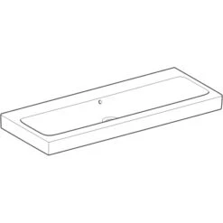 Geberit Waschbecken ICon 120 Cm Weiß Mit Ül KeraTect -Geschäft Für Duschzubehör 4123 124025600 Perspective