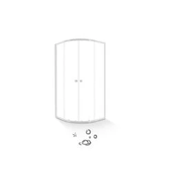 Baliv Duschkabine DUK-80.20R 80 Cm X 80 Cm Chrom -Geschäft Für Duschzubehör 4250312107720 S03 080720 L