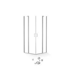 Baliv Duschkabine DUK-90.50E 90 Cm X 90 Cm Chrom 24 Baliv Duschkabine DUK-90.50E 90 Cm X 90 Cm Chrom -Geschäft Für Duschzubehör 4250312107799 S03 080720 L