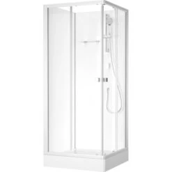 Baliv Komplettdusche DUK-85.110KE 85 Cm X 85 Cm Silber Matt -Geschäft Für Duschzubehör 4250312110935 S01 300720 L