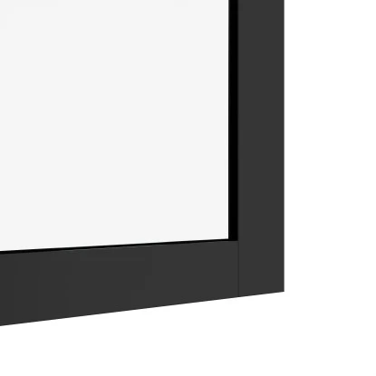 Baliv Seitenwand Für Duschkabine DUK-80.91W 80 Cm X 195 Cm Schwarz 4 Baliv Seitenwand Für Duschkabine DUK-80.91W 80 Cm X 195 Cm Schwarz – Bild 2