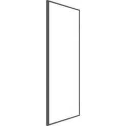 Baliv Seitenwand Für Duschkabine DUK-90.91W 90 Cm X 195 Cm Schwarz