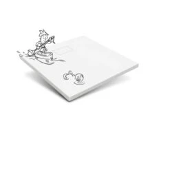 Baliv Duschwanne DW-90.100E SMC Kunststoff In Steinoptik 90 Cm X 90 Cm Weiß -Geschäft Für Duschzubehör 4250312111123 S03 230720 L