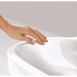 Grohe Handwaschbecken Euro Keramik PureGuard Alpinweiß 37 Cm -Geschäft Für Duschzubehör 428870 4520 pureguard 01 1