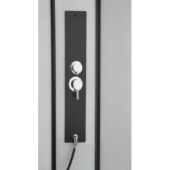 Sanotechnik Komplettduschkabine Sky 1 CL73 Schwarz -Geschäft Für Duschzubehör 447529 4633 4