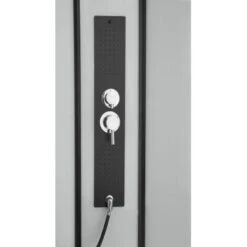 Sanotechnik Komplettduschkabine Sky 2 CL74 Schwarz -Geschäft Für Duschzubehör 447531 4633 5